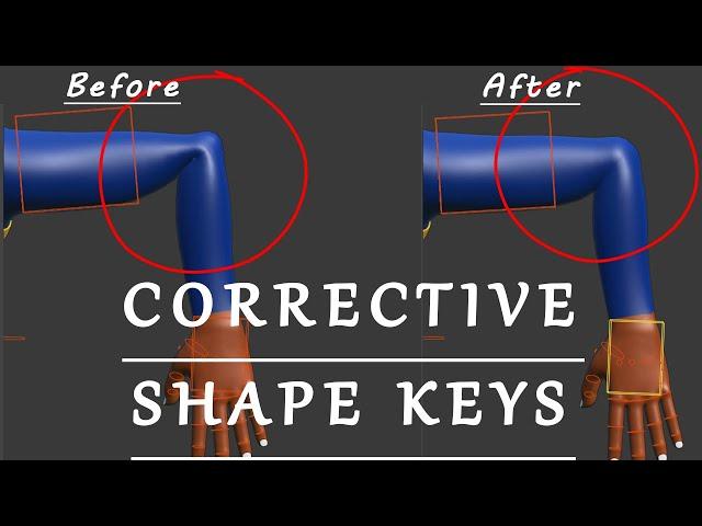 Corrective Shapes Drivers Auto-Rig Pro in Blender 2.9| Rigging Tutorial