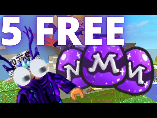 5 Free Mythic Eggs | Roblox Bee Swarm Simulator