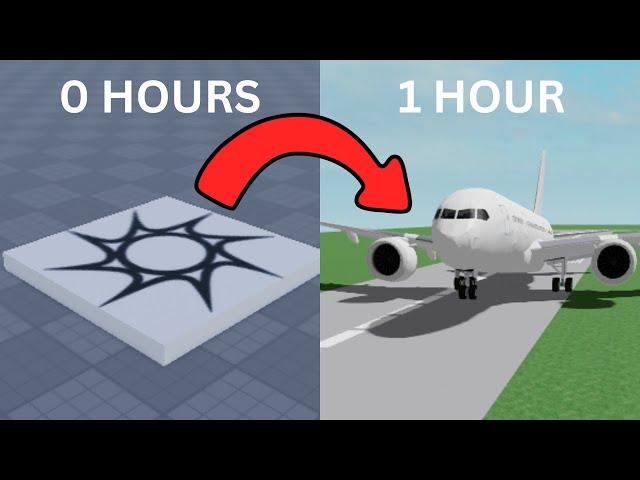 Making a Flight Simulator in 1 HOUR in Roblox Studio