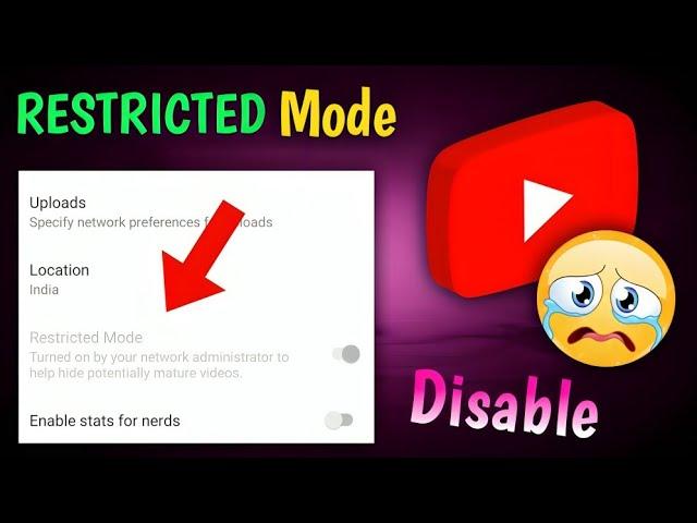 How to Fix YouTube Restricted Mode turned on By Network Administrator ( Easy Way 2024 )