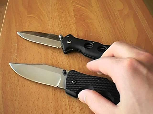 Cold Steel Counter Point 1 (Comparison with Recon1)