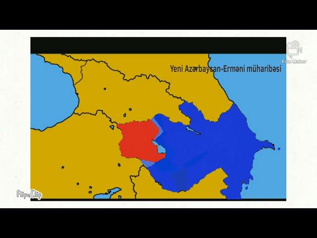 Azərbaycan-Ermənistan müharibəsi(MAPPING)