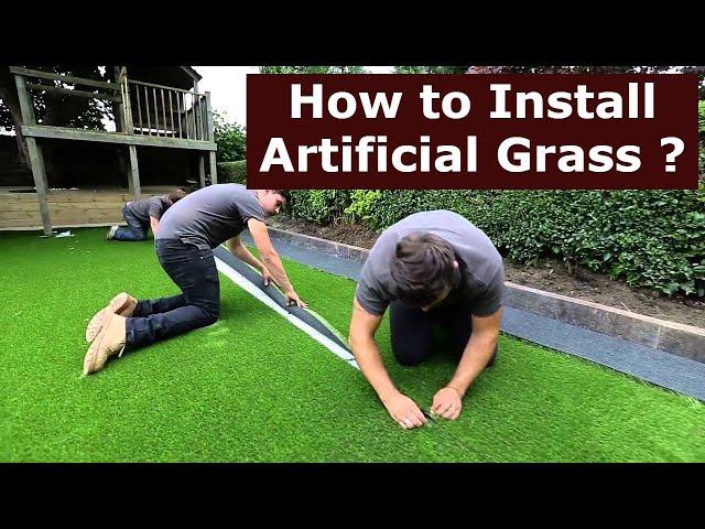 How to Install Artificial Grass | Artificial Grass Installation | Deco Star PVC