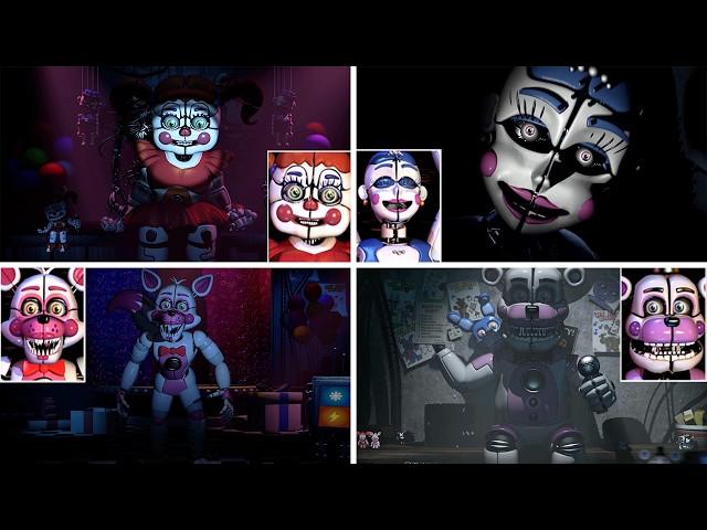 Five Nights at Freddy's: Sister Location Interviews Animations