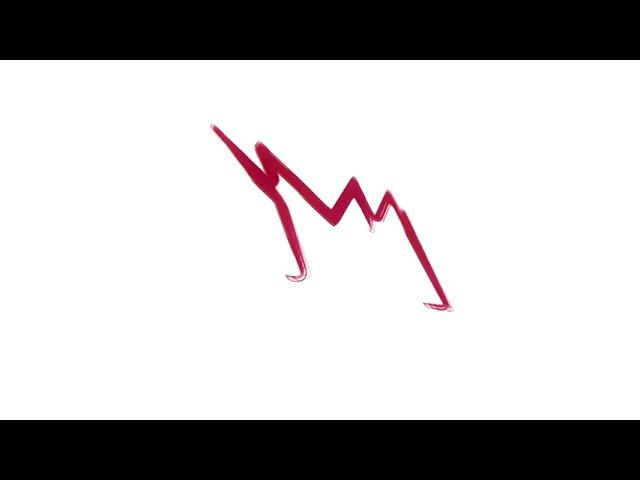 Brush Drawn Logo Animation