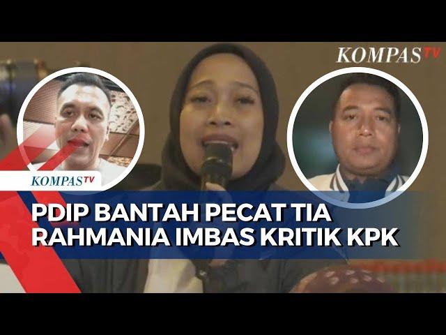 Chico Hakim Ungkap Alasan Pemecatan Kader PDIP Tia Rahmania: Kasus Penggelembungan Suara!