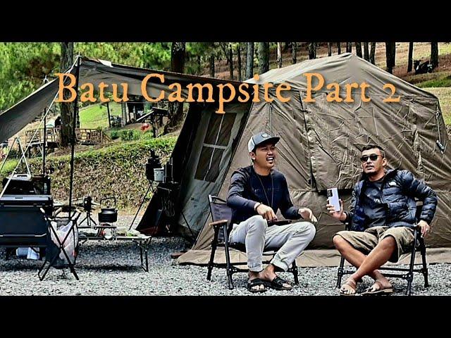 Camping Ground baru di Kota Batu Malang part 2 The End  || Batu Campsite || Naturehike Village 6.0