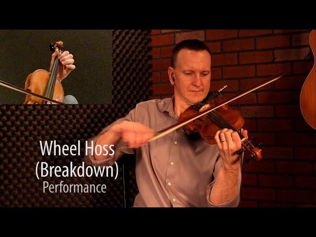 Wheel Hoss (Breakdown) - Bluegrass Fiddle Lesson by Casey Willis