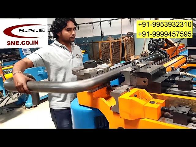 We are manufacturer of pipe bending machine in India