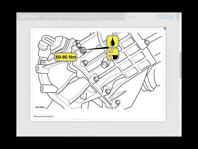 Autodata - Service Schedules Function | MAKOBD Diagnostics