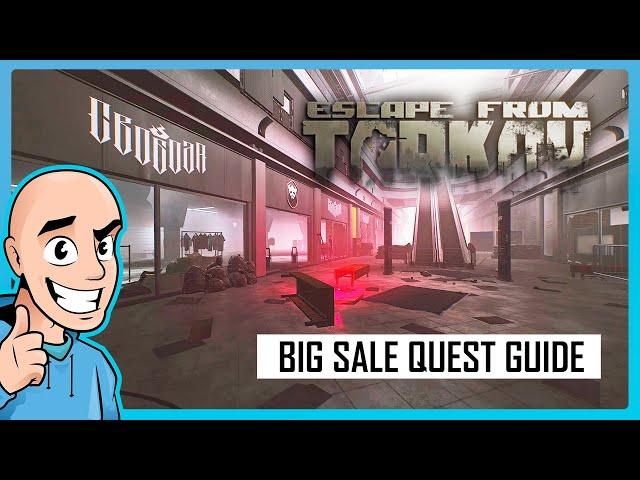 Escape from Tarkov PVE: Big Sale Quest Guide Interchange Map | Teaching My Son #34 | Full Raid