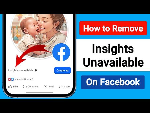 How to Remove Insights Unavailable On Facebook 2025 | Facebook Insights Unavailable Problem Solve