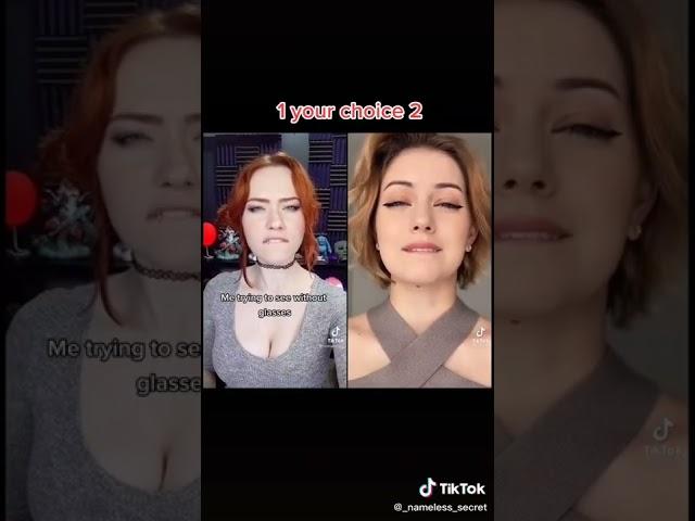 Your Favorite TikTok Girl?  | 1 OR 2 | TikTok Challenge #Shorts #Tiktok #Trending #foryou