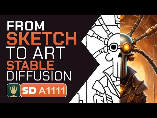 From Sketch to Art: Stable Diffusion and ControlNet Magic Tutorial