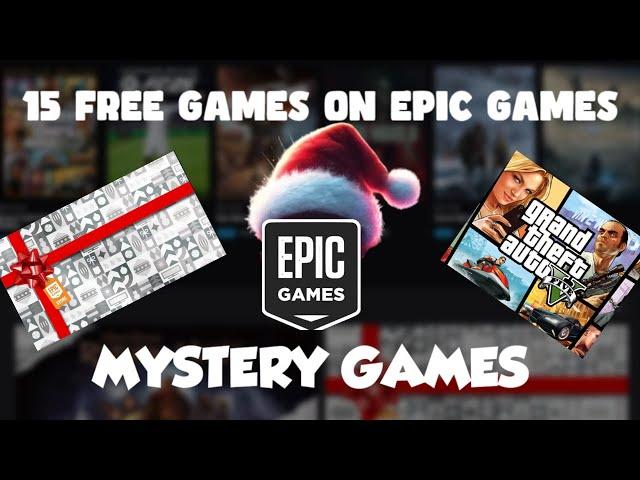 15 FREE GAMES ON EPIC GAMES | GTA5 , RDR2 ?..  (MYSTERY GAMES 2024)