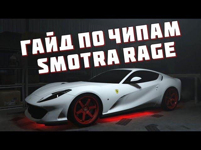 НАСТРОЙКА ЛЮБОЙ ТАЧКИ ПОД ДРИФТ, ДРАГ, КОМФОРТ! ГАЙД ПО ЧИПАМ НА SMOTRA RAGE GTA 5!