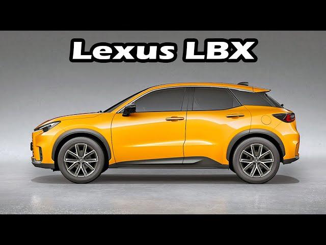 All-new Lexus LBX -  Interior colors, Driving
