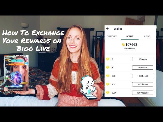 HOW TO EXCHANGE REWARDS ON BIGO LIVE APP | MONEY