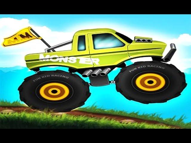 Мультик про машинки внедорожники. МОНСТР ТРАК ГОНКИ.  Monster TRUCK and Monster JAM