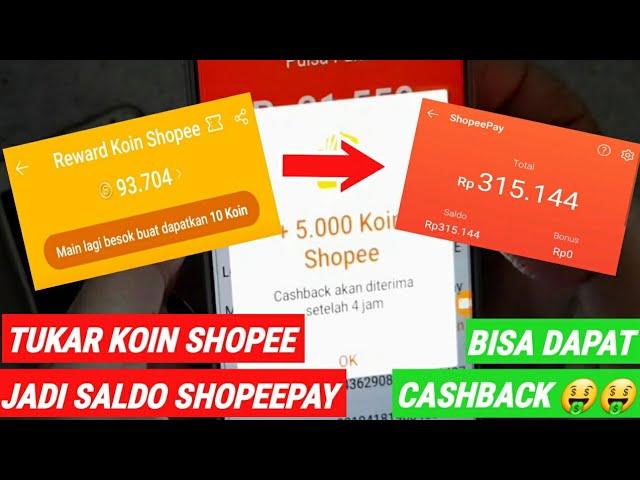 CARA MENUKAR/CONVERT KOIN SHOPEE JADI SALDO SHOPEEPAY|| TUTORIAL SHOPEE