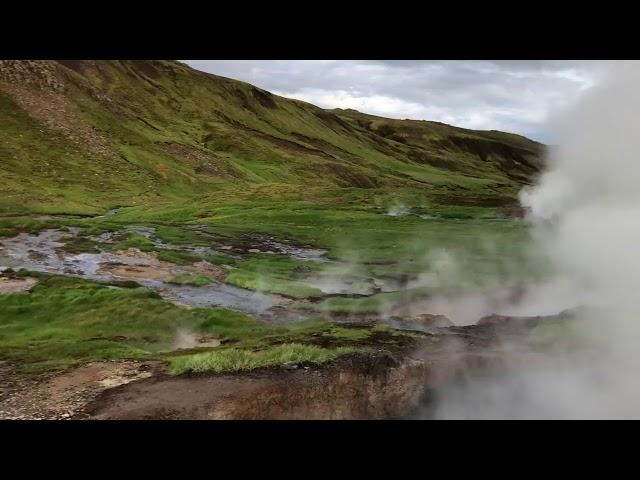 Hike to Reykjadalur valley Iceland !!!!!