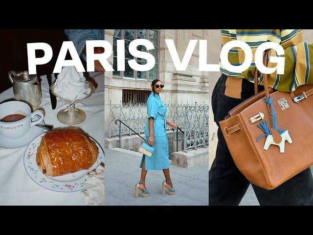 SUMMER IN PARIS VLOG | attending my first couture show!! + luxury shopping + best lunch spots