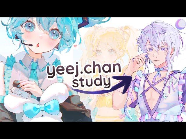 How To Draw Like yeej.chan - Anime Artist - Art Style Study