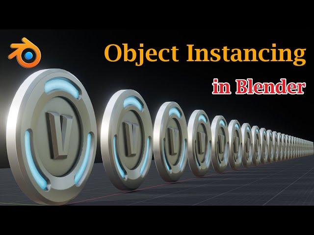 Object Instancing in Blender | Forget Array Modifier | Create Million Copies With Instances