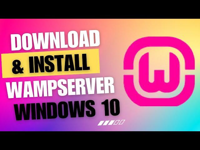 Wampserver Download And Install  64 bit windows 10 || How To Download Wampserver Windows 10