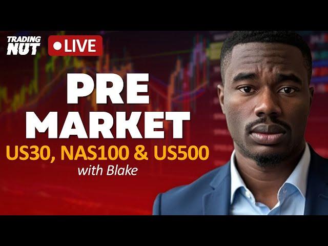  LIVE YM, NQ & ES "Week Ahead" Pre-Market Analysis - ICT Concepts