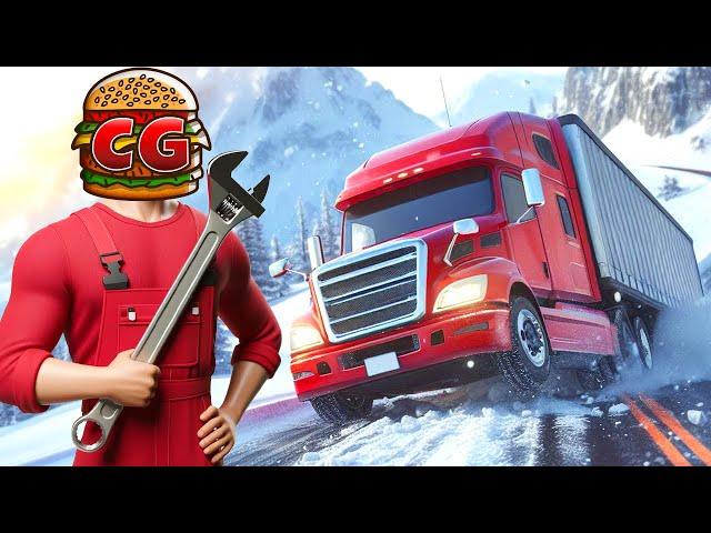 I Became a Trucker and Drove the Most DANGEROUS ROADS in Alaskan Road Truckers!