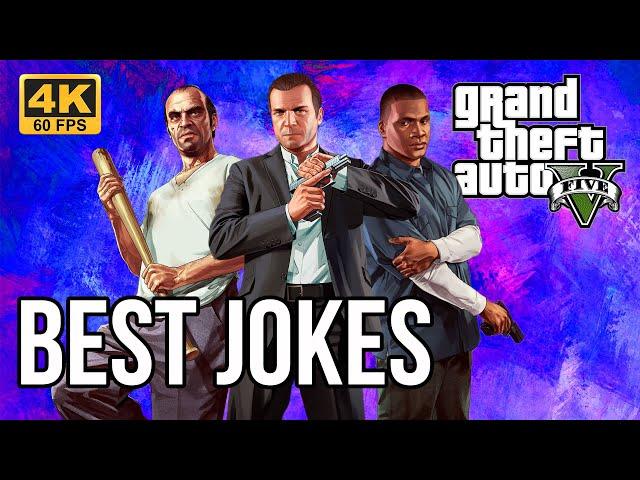 Grand Theft Auto V - Best Jokes and Funny Moments (PS5 4K 60FPS)