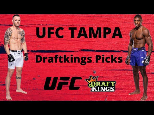 UFC Tampa Draftkings Picks