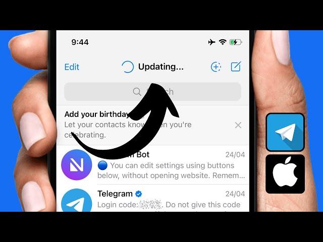 How to Fix Telegram Updating Problem on iPhone