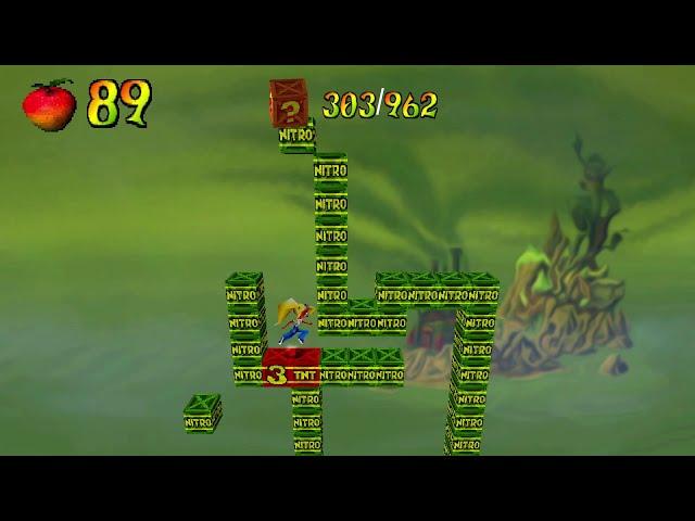 Nitro Fun - The hardest Crash Bandicoot level I've ever played