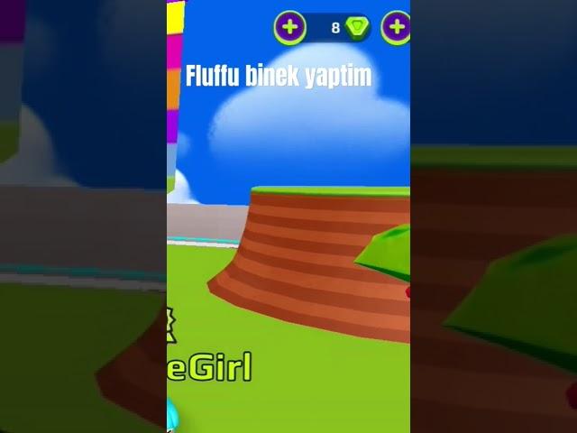 Fluff binek yaptım