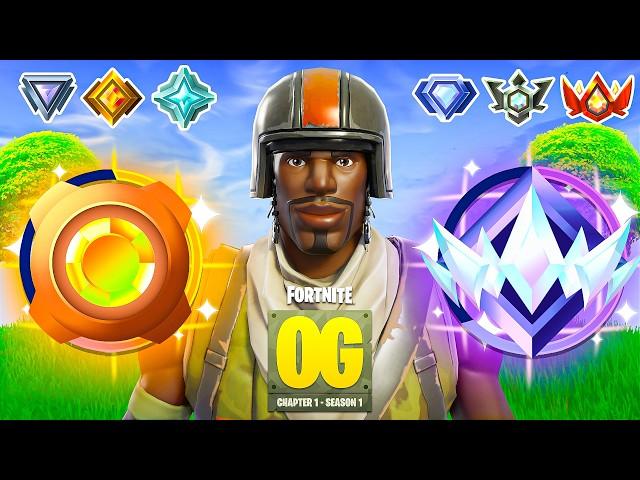 Unranked to UNREAL Solo Ranked Speedrun (Fortnite OG)