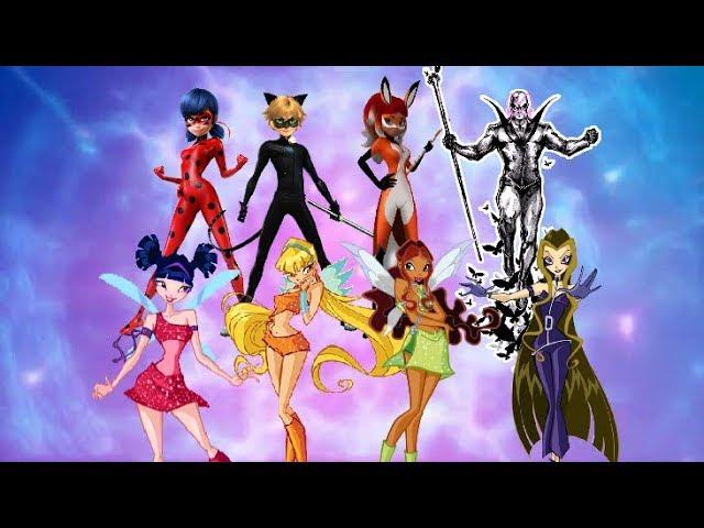 MIRACULOUS VS WINX {Switched Transformations}