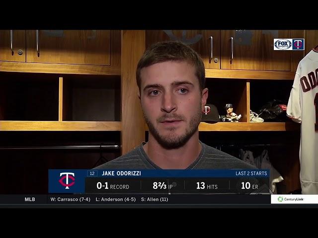 Odorizzi says his stuff was 'considerably better' against Chicago