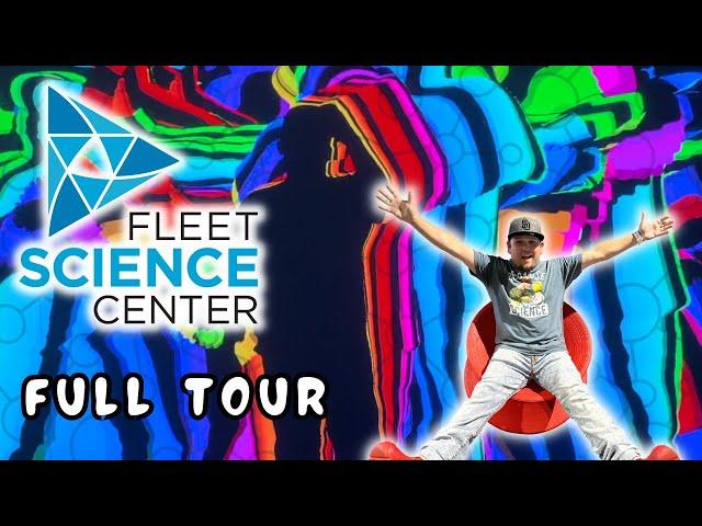 FLEET SCIENCE CENTER : Museum of Science and Discovery in Balboa Park, San Diego - FULL TOUR 4K