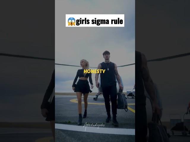 Sigma rule || women sigma rule #cash #sigmarule #attitude #applyme #usemytips