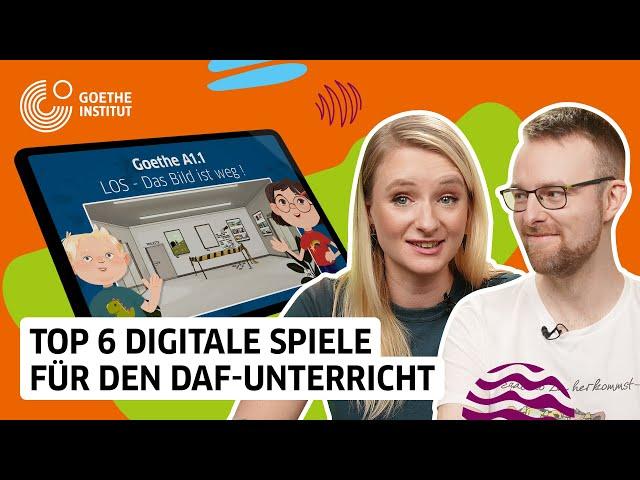 Deutsch unterrichten | Top 6 digitale Spiele für den DaF-Unterricht