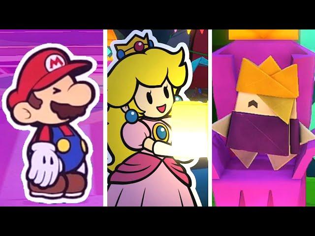 Paper Mario The Origami King - All Endings (Bad Ending, Good & Secret Ending) + Final Boss