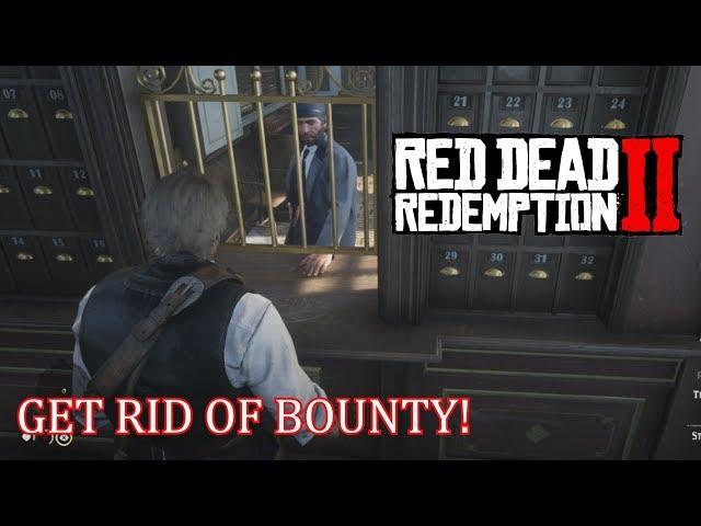 Red Dead Redemption 2 - How To Remove Your Bounty?