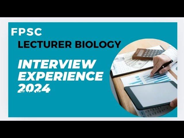 FPSC Lecturer Biology Interview | Helpful for all competitive exams