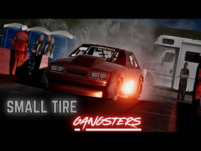 BeamNG.Drive|SMALL TIRE GANGSTERS SHOOTOUT!! WILD NO PREP