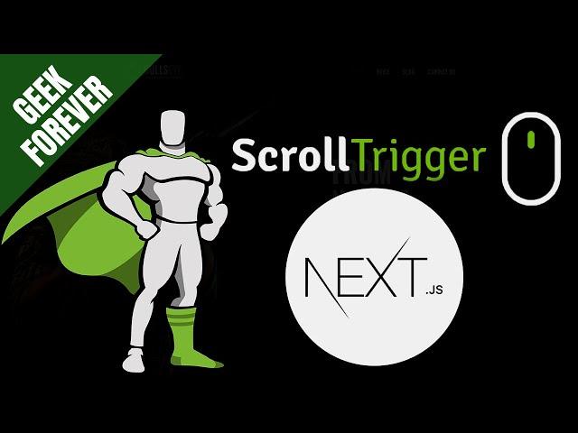 ‍Next.js | GSAP CDN - Scroll Trigger