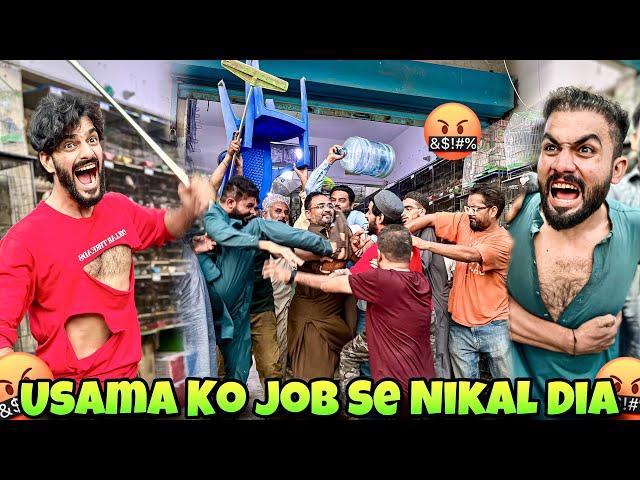 USAMA KO CHANNEL SE NIKAAL DIA | PHADDA HOGAYA | MISHKAT KHAN