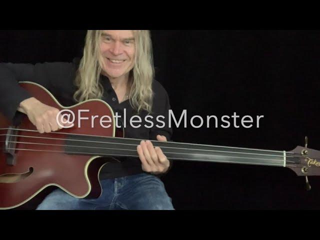 Tony Franklin • Takamine Fretless Bass • Demo & Discussion