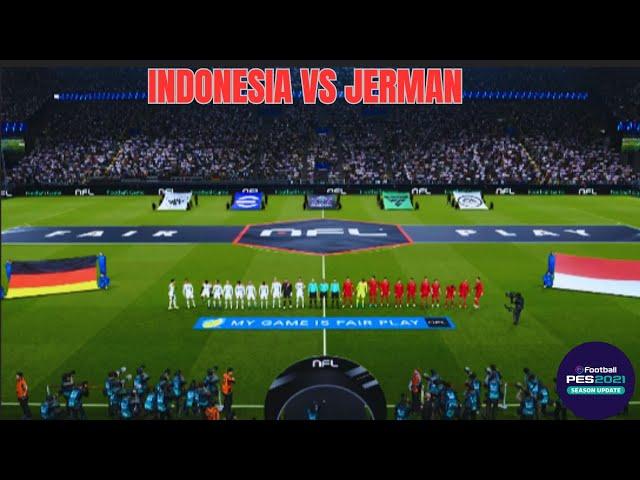 INDONESIA VS JERMAN : TIMNAS GARUDA JINAKAN TIM PANSER DI SIGNAL IDUNA PARK | PES 2021 GAMEPLAY |